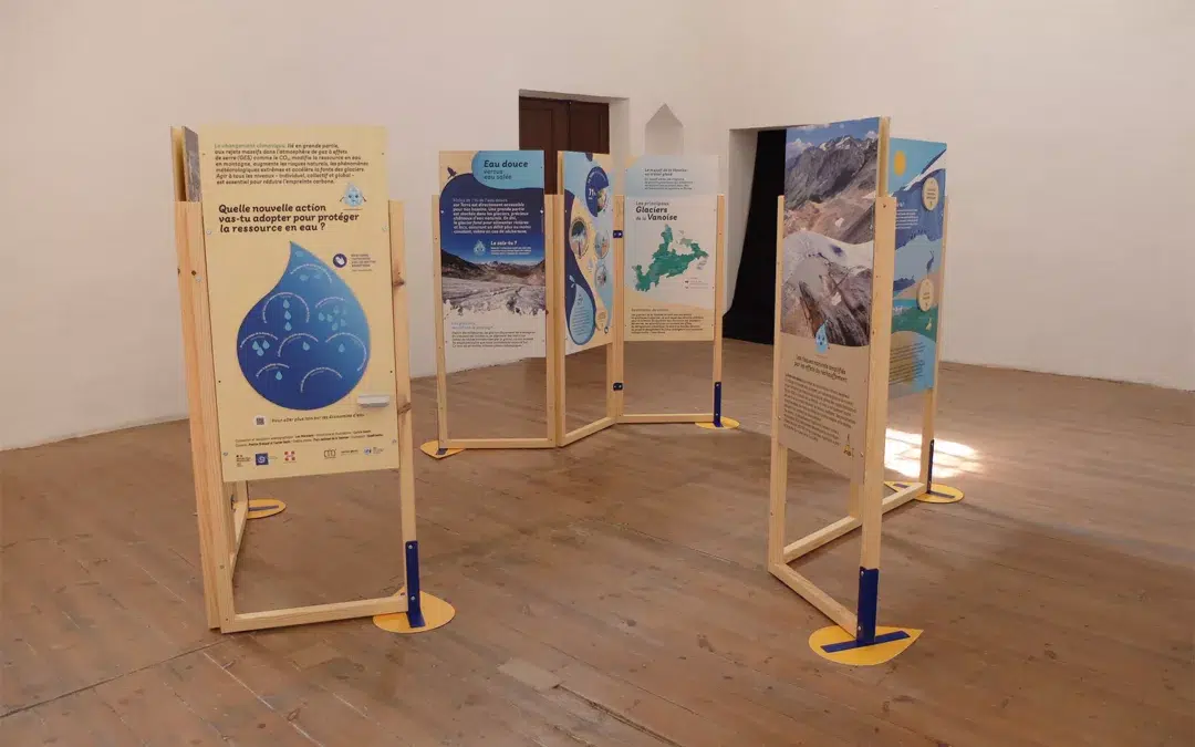 Exposition itinerante « Là eau »
